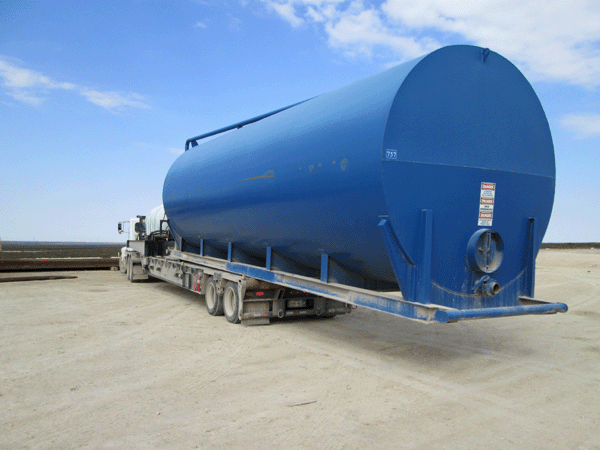 Frac Tank Rentals Skid Mounted Tanks